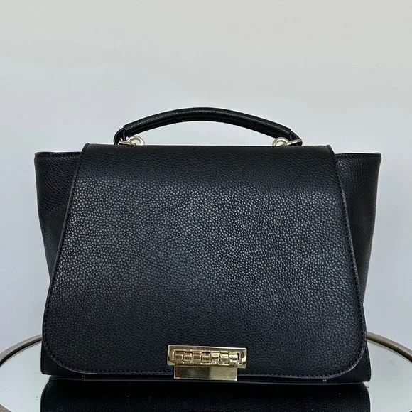 Black Charming Charlie Purse with Latch - Picture 1 of 8